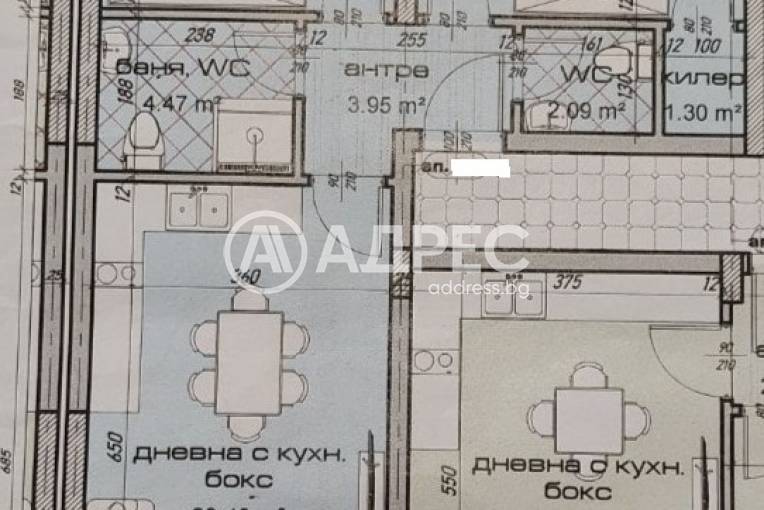 Тристаен апартамент, Варна, Изгрев, 630404, Снимка 2