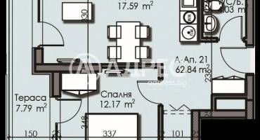 Двустаен апартамент, Бургас, Изгрев, 632405, Снимка 2