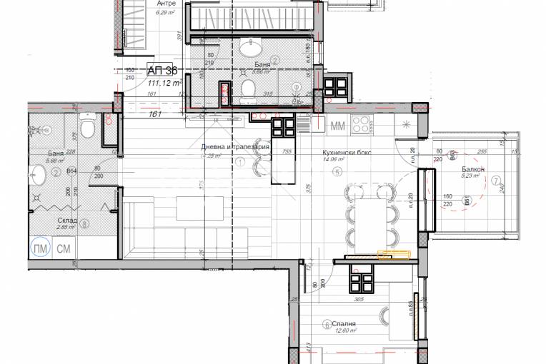 Многостаен апартамент, София, Слатина, 675405, Снимка 4