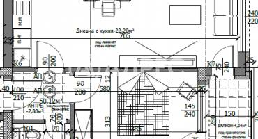 Двустаен апартамент, Благоевград, Освобождение, 691406, Снимка 1