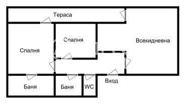 Тристаен апартамент, Пловдив, Център, 618407, Снимка 2