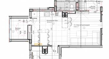 Тристаен апартамент, София, Слатина, 675407, Снимка 4