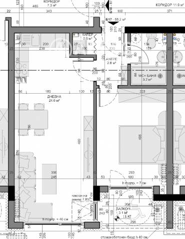 Двустаен апартамент, Варна, Владислав Варненчик, 662408, Снимка 1