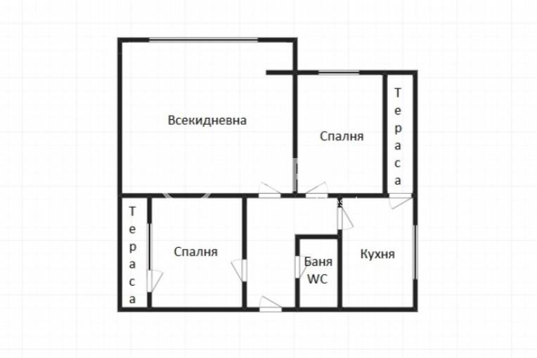 Тристаен апартамент, Атия, 680408, Снимка 4