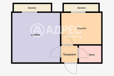 Двустаен апартамент, София, Малинова Долина, 673412, Снимка 1