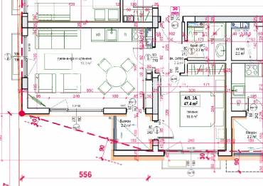 Двустаен апартамент, Бургас, Меден рудник - зона В, 684417, Снимка 1