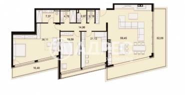 Многостаен апартамент, София, Симеоново, 653418, Снимка 1