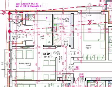 Двустаен апартамент, Бургас, Меден рудник - зона В, 684426, Снимка 1