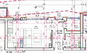 Едностаен апартамент, Бургас, Меден рудник - зона В, 684427, Снимка 1