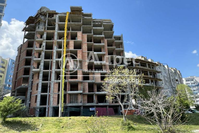 Тристаен апартамент, Бургас, Меден рудник - зона В, 573428, Снимка 1