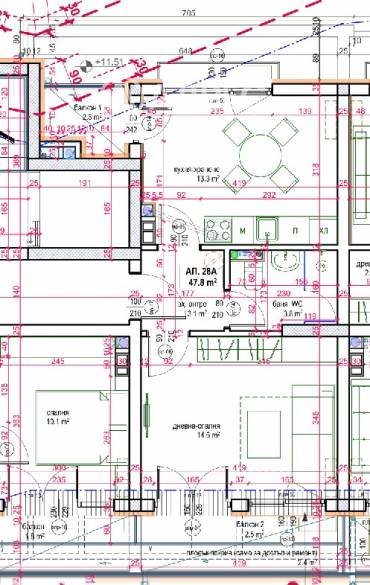 Двустаен апартамент, Бургас, Меден рудник - зона В, 684428, Снимка 1