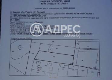 Парцел/Терен, Кадиево, 683429, Снимка 1