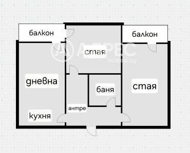 Тристаен апартамент, София, Надежда 2, 680430, Снимка 1