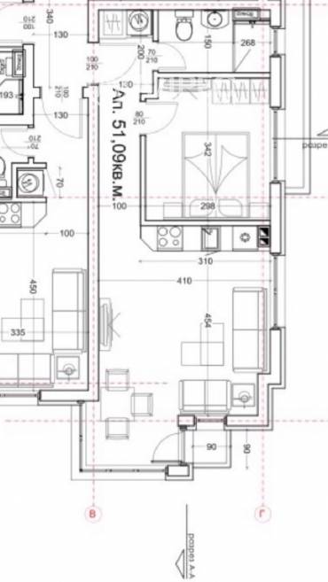 Двустаен апартамент, Несебър, Черно море, 667431, Снимка 1