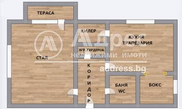Двустаен апартамент, Варна, Трошево, 577436, Снимка 1