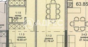 Двустаен апартамент, Варна, Владислав Варненчик, 681438, Снимка 3