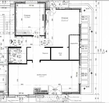 Тристаен апартамент, Варна, Идеален център, 678439, Снимка 1
