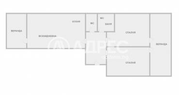 Тристаен апартамент, Варна, к.к. Св.Св. Константин и Елена, 686440, Снимка 1