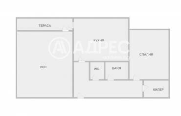 Тристаен апартамент, Варна, Център, 684441, Снимка 1