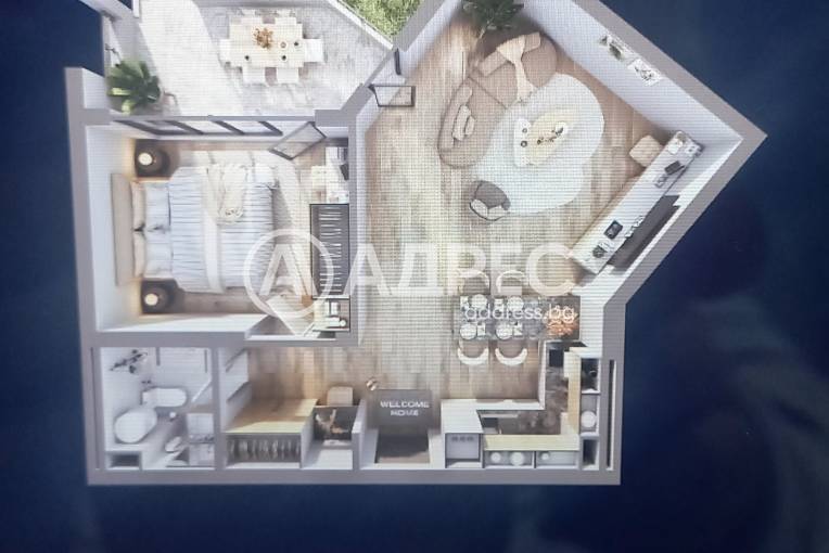 Двустаен апартамент, Слънчев бряг, Стария Възел, 688441, Снимка 11