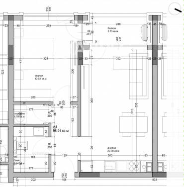 Двустаен апартамент, Варна, Аспарухово, 561442, Снимка 1