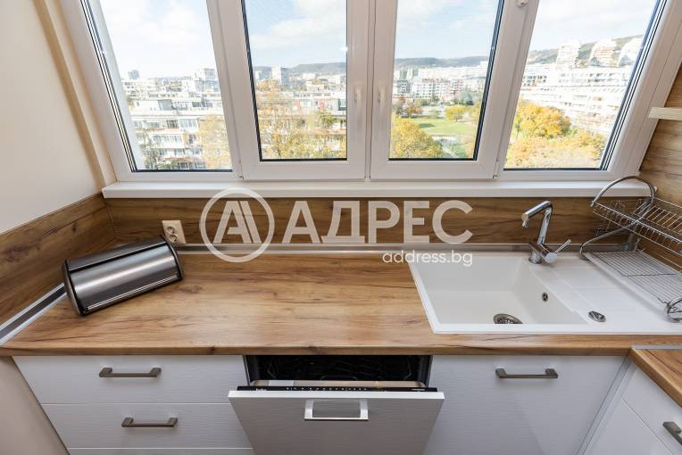 Тристаен апартамент, Варна, Чайка, 685443, Снимка 1