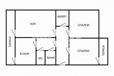 Тристаен апартамент, Варна, Възраждане 3, 639444