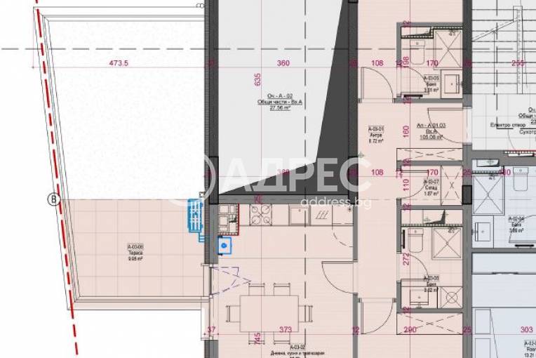 Тристаен апартамент, София, Кръстова вада, 642444, Снимка 4