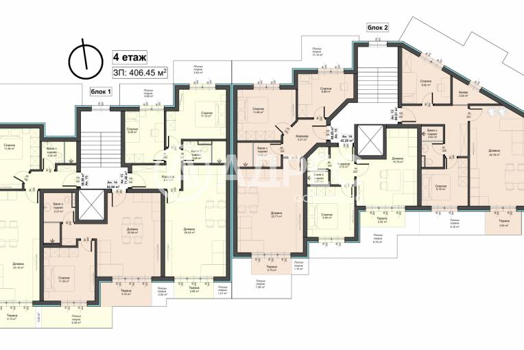 Тристаен апартамент, Варна, Аспарухово, 683445, Снимка 1