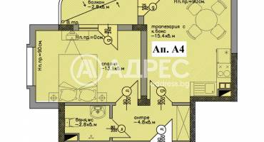 Двустаен апартамент, Черноморец, 629446, Снимка 1