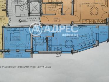 Двустаен апартамент, Пловдив, Коматево, 667446, Снимка 1