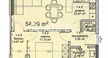 Двустаен апартамент, Варна, Владислав Варненчик, 681446, Снимка 3