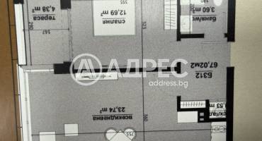Двустаен апартамент, Бургас, Хоризонт, 689447, Снимка 10