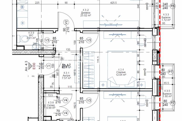 Тристаен апартамент, София, Овча купел, 675451, Снимка 3