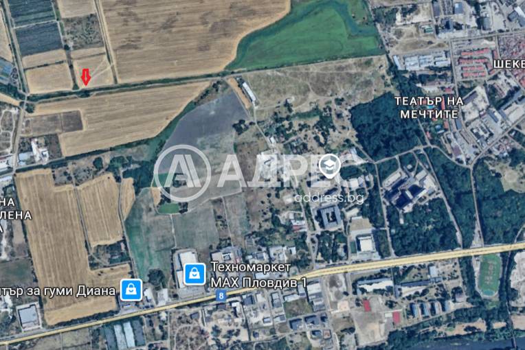 Земеделска земя, Пловдив, Кършияка, 671452, Снимка 1