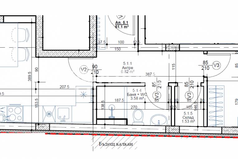 Двустаен апартамент, София, Овча купел, 675452, Снимка 3