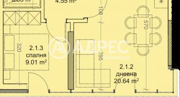 Двустаен апартамент, Варна, Младост 1, 671453, Снимка 2