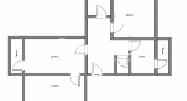 Тристаен апартамент, София, Стрелбище, 672453, Снимка 3