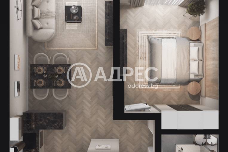 Двустаен апартамент, София, Лозенец, 682453, Снимка 2