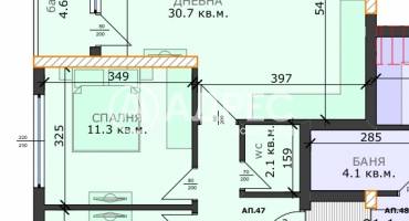 Тристаен апартамент, Варна, Възраждане 3, 702453, Снимка 2