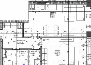 Двустаен апартамент, София, Център, 657454, Снимка 1