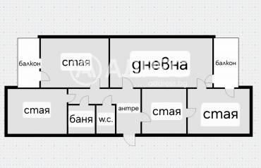 Многостаен апартамент, София, Стрелбище, 698454, Снимка 2
