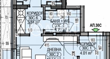 Двустаен апартамент, София, Дианабад, 654456, Снимка 4