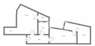 Двустаен апартамент, София, Манастирски ливади - запад, 637457, Снимка 1