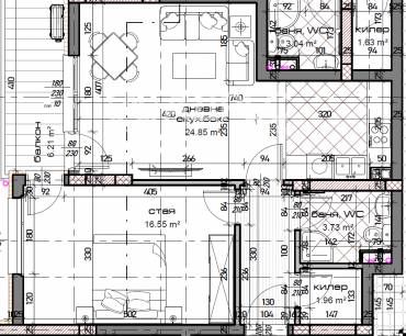 Двустаен апартамент, Варна, Младост 1, 685458, Снимка 1