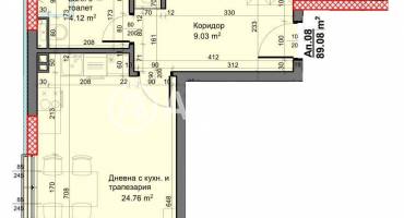 Тристаен апартамент, Варна, Възраждане 3, 676459, Снимка 2