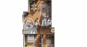 Тристаен апартамент, Варна, Възраждане 3, 684460, Снимка 1