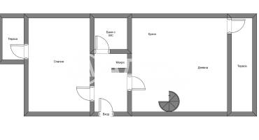 Тристаен апартамент, София, Бояна, 683461, Снимка 3
