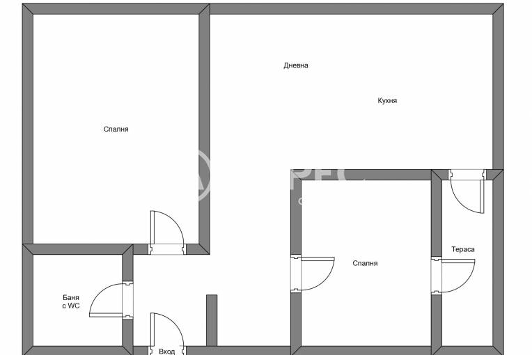 Тристаен апартамент, София, Център, 664464, Снимка 4