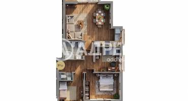 Тристаен апартамент, Варна, Възраждане 3, 684464, Снимка 1